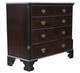 Antique large quality Georgian mahogany chest of drawers C1760