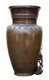 Antique large fine quality Japanese 19th Century Meiji period bronze vase dragon