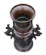 Antique fine quality Japanese bronze vase early Meiji period