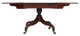 Antique fine quality Regency C1825 Cuban mahogany drop leaf dining table