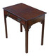 Antique fine quality Georgian C1800 Cuban mahogany writing side table desk