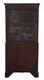 Antique fine quality William IV mahogany glazed bureau bookcase C1835
