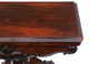 Very Fine quality Regency rosewood folding card tea console table C1825
