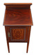 Antique fine quality Edwardian C1910 inlaid mahogany bedside table cupboard