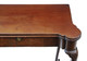 Antique quality Georgian George II C1750 inlaid mahogany folding card or tea table