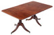 Antique ~5'8" x 3'6" fine quality Georgian C1810 mahogany extending pedestal dining table 19th Century