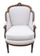 Antique rare fine quality gilt 19th Century chair armchair