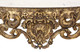 Antique large fine quality gilt and marble console table
