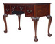 Antique fine quality C1910 mahogany writing desk dressing table