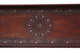 Antique fine quality brass and copper inlaid padauk Eastern serving tray C1900