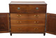 Antique quality 19th Century mahogany campaign chest of drawers