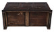 Antique fine quality Georgian oak mule chest coffer 18th Century