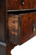 Antique fine quality Queen Anne early 18th Century inlaid burr walnut escritoire desk chest