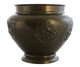 Antique quality Oriental Japanese bronze Jardinière planter bowl censor Meiji Period Art Nouveau C1910