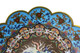 Antique fine quality large Meiji Oriental Japanese cloisonne charger plate