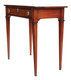 Antique fine quality Georgian C1820 inlaid mahogany writing side table desk