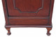 Antique quality mahogany perdonium bedside cupboard table cabinet coal box
