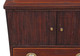 Antique Edwardian mahogany chest of drawers bedside TV cabinet cupboard