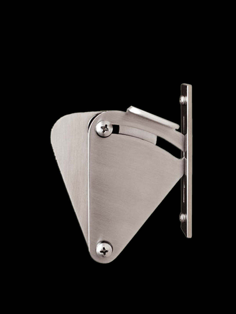 STRONGAR Contemporary Stainless Steel Sliding Barn Door Hardware for Wood Doors/Polished Chrome Finish Circa-WT Series 6 Rail Length