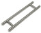 Ladder Pull Handle - Back-to-Back (Brushed Satin Stainless Steel Finish)