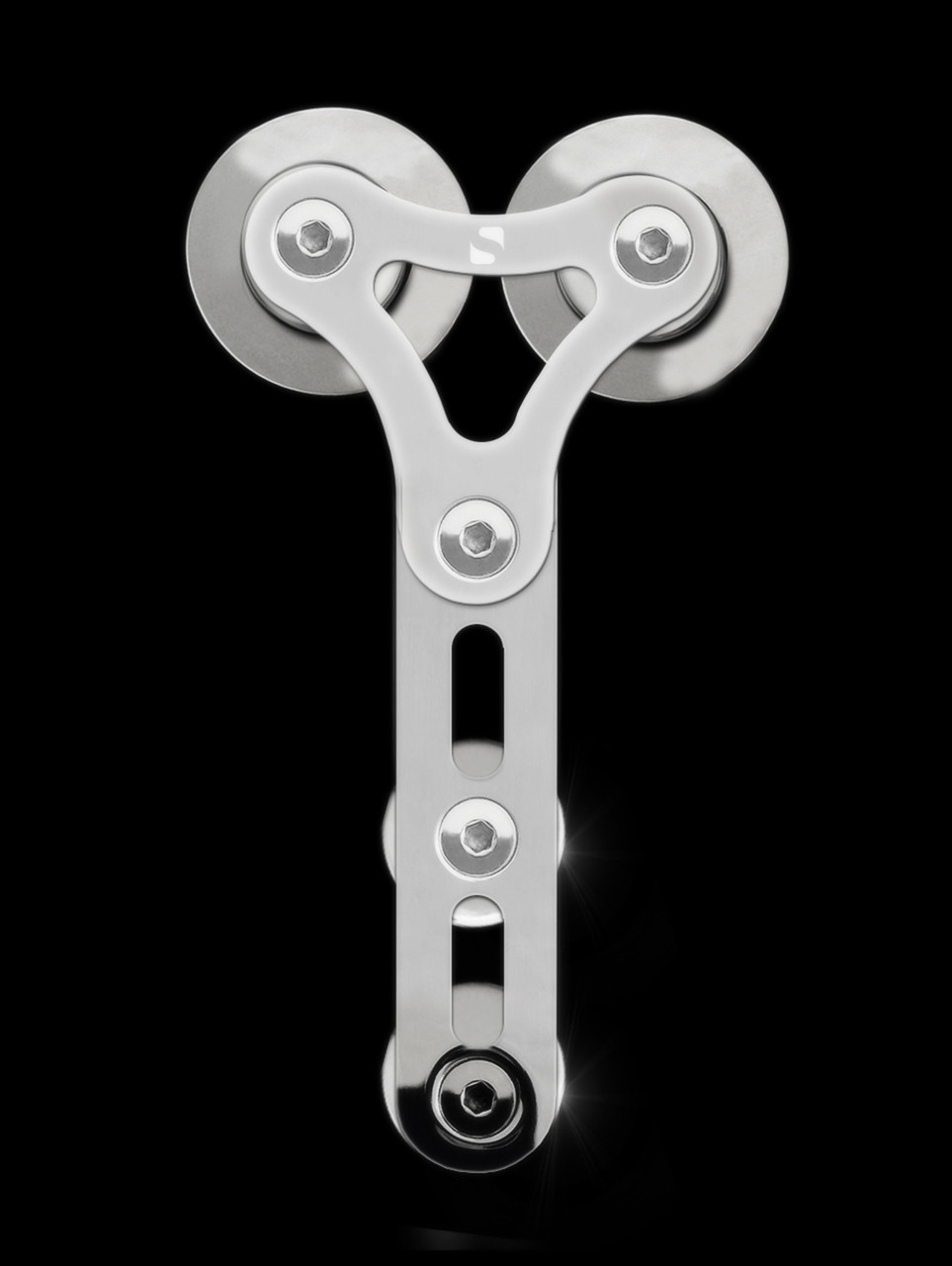 VictoryWF Barn Door Roller Polished Stainless Steel Finish