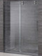 AquaLine IIIAquaLine III (Polished Stainless Steel Finish) mockup on glass door
