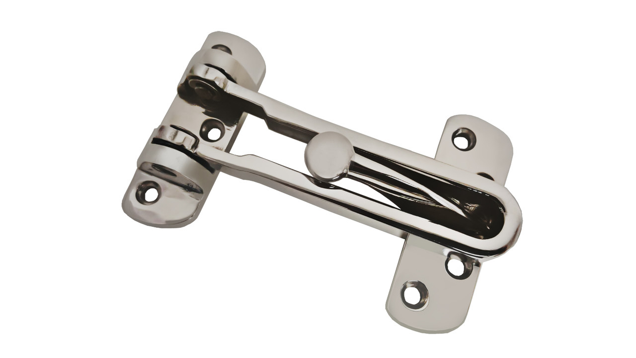 Stainless Steel Polished Chrome Finish Door Security Guard With