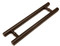 Ladder Pull Handle - Back-to-Back (Bronze Stainless Steel Finish)