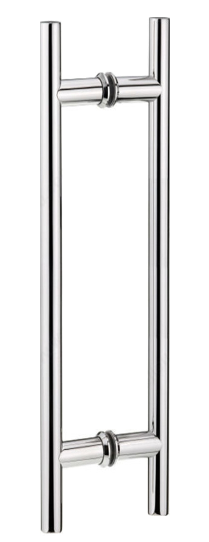 Shower Door 12" Ladder Style - Pull Handle Stainless Steel
