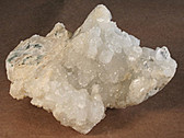 Apophyllite and Druze Quartz Mineral Specimen