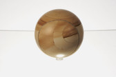 Brown Burma Teak Stone Sphere 99mm