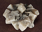 Calcite Cube Over Fluorite Mineral Specimen