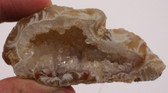 Polished White Crystal Geode