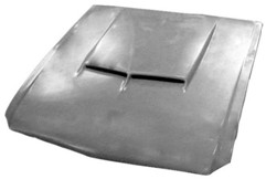 M-305 1964 1/2-1966 Ford Mustang Fiberglass Hood with 1967 Shelby Hood Scoop 