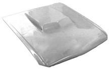 M-308 1964 1/2-1966 Ford Mustang Fiberglass Hood With Closed Front 429 Style Scoop  