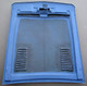 M-319 1967 - 1968 Hood with '68 Ford Shelby Style Hood Scoop and vents (fits regular Ford Mustang)-Back Side