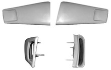 M-900 1967-68 Functional Shelby Style Fiberglass Upper Side Scoops-PAIR