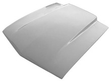M-317 1969-1970 Ford Mustang 2 1/2 Inch Fiberglass Cowl Induction Hood 
