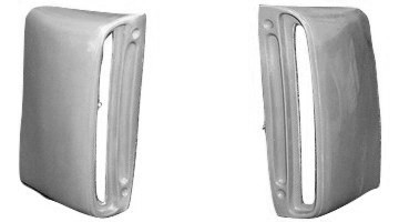 M-111 1968 Ford Mustang Shelby GT350/GT500 Functional Fiberglass  Lower Side Scoops-BOLT ON-PAIR
