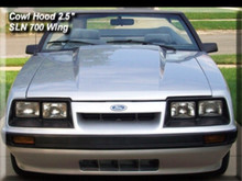 1983-1986 Mustang 2.5" Cowl hood