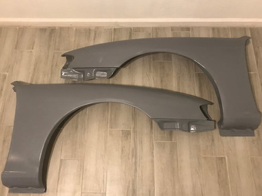 kouki style OE fenders pair for 1997 1998 240sx s14 - Fiberglass
