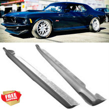 1969 1970 Mustang ground effects side skirts for side exit exhaust