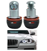 ICBEAMER Fit BMW Angel Eye Headlight 12V 10W E92 H8 HALO RING LED Light Bulbs Replace Halogen Lamps [Color: 6000k White]