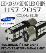 2 pcs Super White 19 Led Bulbs For Turn Signal Light 1157 2057 Fast Shipping