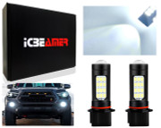 ICBEAMER 80W 12277 P13W LED Fog light Bulbs - Daytime Running Lights(DRL)/Fog Lights, 6000K Xenon White 42-2835LED High Power Extremely Super Bright Replacement for Cars, Trucks Pack of 2 pcs