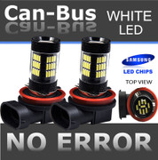Samsung Chip JDM Canbus LED H11 57 Fit Fog Light only Head Light Bulbs Free Shipping