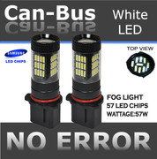 Samsung Chip JDM Canbus LED P13W 57 LED Fit Fog Light only Head Light Bulbs Free Shipping