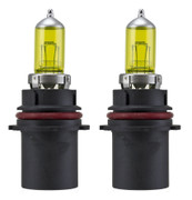 9007 HB5 12V 55W Direct Replacement for Auto Vehicle Factory Halogen Light Bulbs [Color: Yellow] w/ Mbox by ICBEAMER