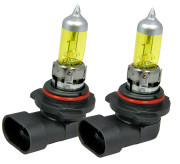 ICBEAMER H10 9140 9145 12V 55W Direct Replacement Can Replace  OEM Auto Factory Halogen Fog Light Bulbs [Yellow]