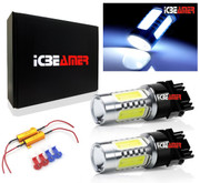 ICBEAMER T20 7440 W21W COB LED Bulbs light bulb Super White for Reverse Light, Back Up Light, Tail Light, Turn signals